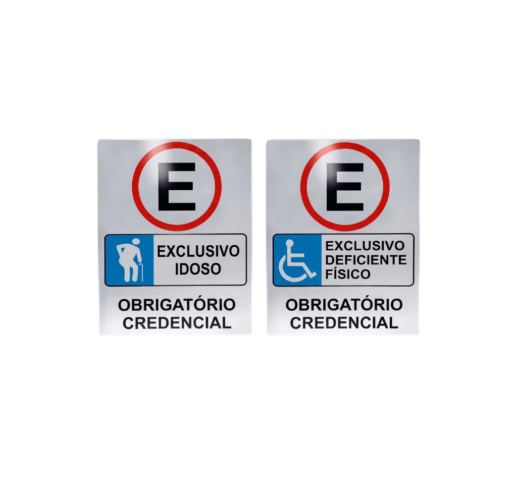 Placas de Estacionamento